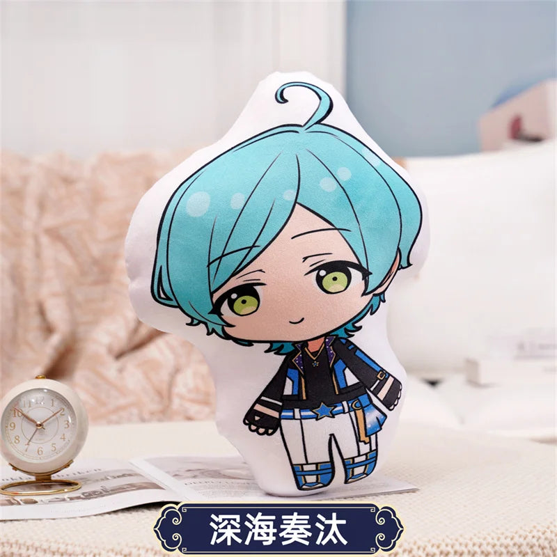 Ensemble d'étoiles en peluche, poupées en peluche, cadeau d'oreiller, beurre, Sakuma Rei Ritsu Ayase Mayoi ata ka Kagehira Itsuki Shu Sh37HajRob, 45cm