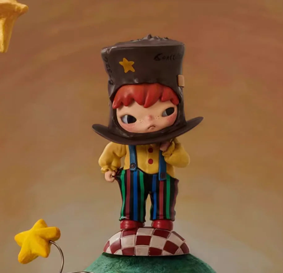 Figurine officielle authentique POP MART Hirono × Le Petit Prince, boîte mystérieuse, jouet mignon, boîte aveugle, cadeaux de vacances pour enfants