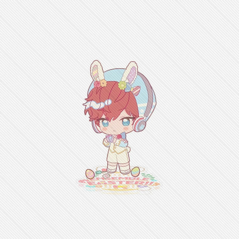 10CM Game Ensemble Stars!! Modèle de support en acrylique de Pâques, décoration de bureau, personnages de cosplay, accessoires d'ornement, bons cadeaux de Noël