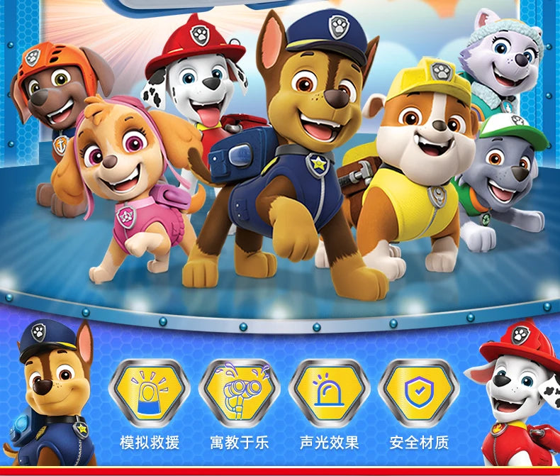 Jouet interactif Original PAW Patrol Rescue Mission Pup Pad avec lumières sons et musique, jeu de simulation, jouets pour enfants pour garçons et filles