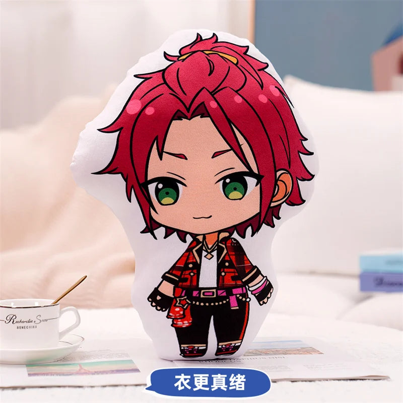 Ensemble d'étoiles en peluche, poupées en peluche, cadeau d'oreiller, beurre, Sakuma Rei Ritsu Ayase Mayoi ata ka Kagehira Itsuki Shu Sh37HajRob, 45cm