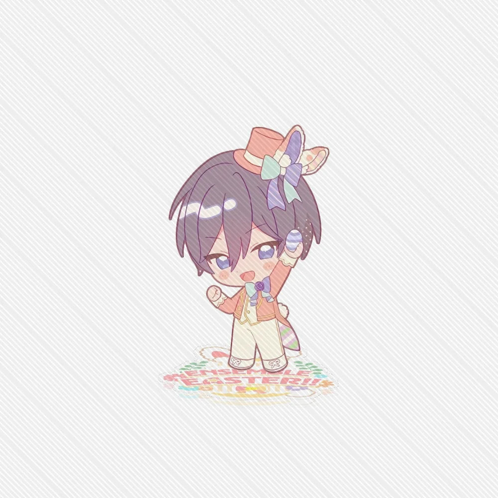 10CM Game Ensemble Stars!! Modèle de support en acrylique de Pâques, décoration de bureau, personnages de cosplay, accessoires d'ornement, bons cadeaux de Noël