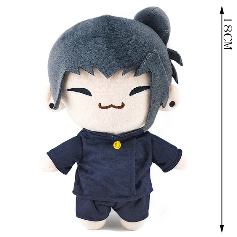 Kawaii Jujutsu Kaisen peluche jouet dessin animé jeu personnage Satoru Gojo Getou Suguru peluche poupée Jujutsu Kaisen poupée