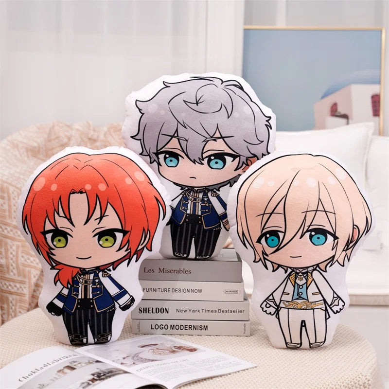 Ensemble d'étoiles en peluche, poupées en peluche, cadeau d'oreiller, beurre, Sakuma Rei Ritsu Ayase Mayoi ata ka Kagehira Itsuki Shu Sh37HajRob, 45cm