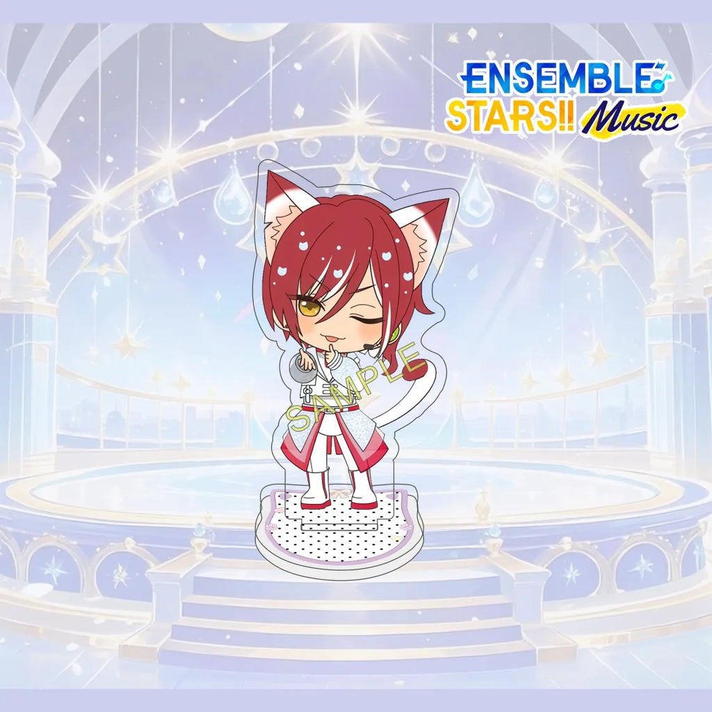 Figurine Acrylique 10 cm Ensemble Stars (Anime Game) – Personnage Complet Mignon – Décoration de Bureau – Collection Fan – Cadeau – Porte-clés