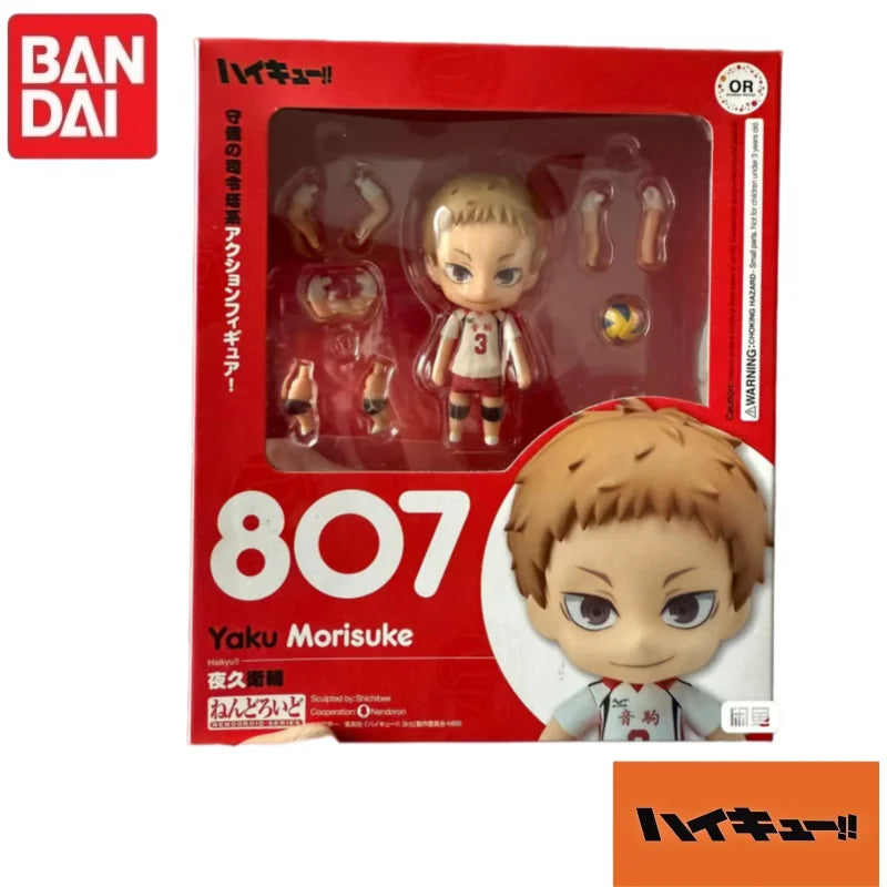 En Stock Original Bandai Gsc Nendoroid Haikyuu!! Shoyo Hinata Kageyama Tobio Kenma Kozume Version Q modèle de personnage à collectionner