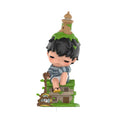 POP MART Nouvelle figurine Hirono Behind Time, décoration de bureau, ornement, jouet en PVC de collection, carte suspendue, cadeau, boîte mystère