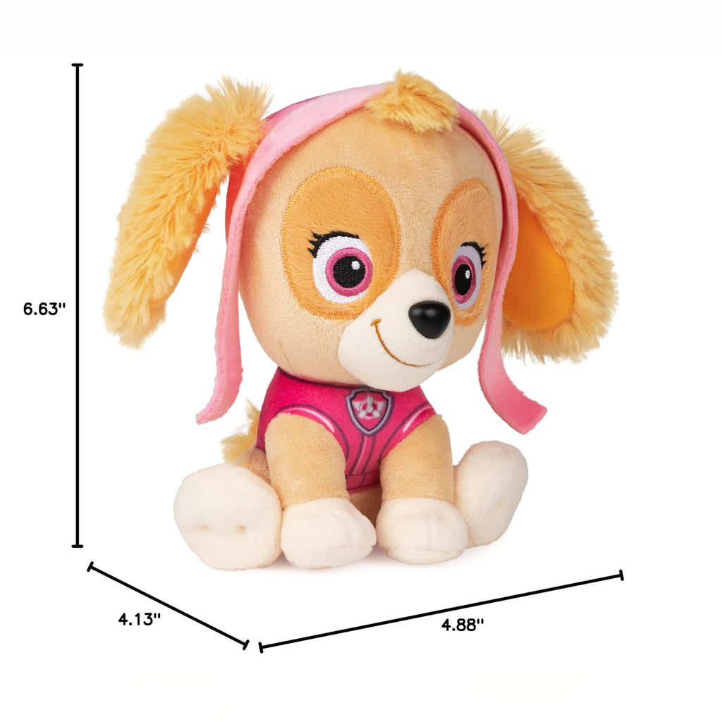 Peluche Pat'Patrouille 16,76 cm 6,6'' Anime Patrouille Cadeau d'anniversaire Jouet pour enfants Mignons Chase Skye Everest Rubble