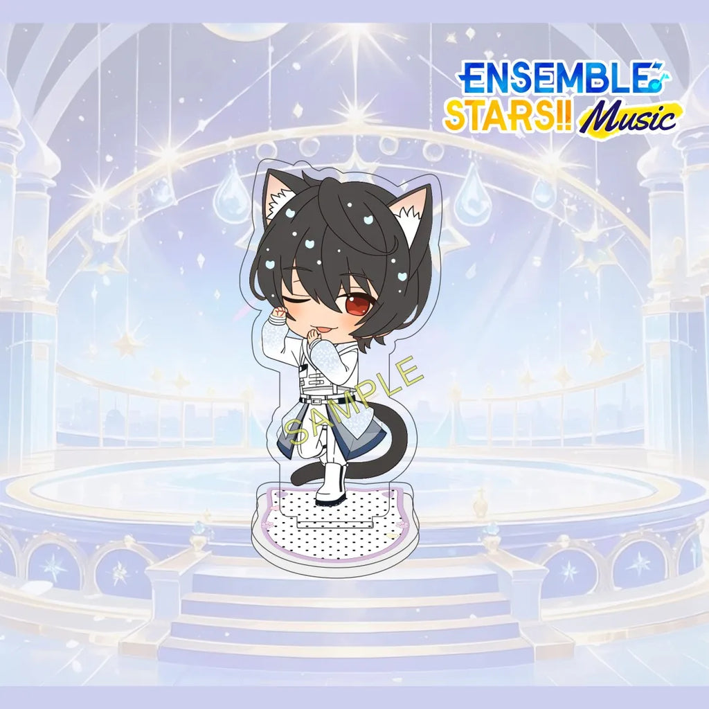 Figurine Acrylique 10 cm Ensemble Stars (Anime Game) – Personnage Complet Mignon – Décoration de Bureau – Collection Fan – Cadeau – Porte-clés