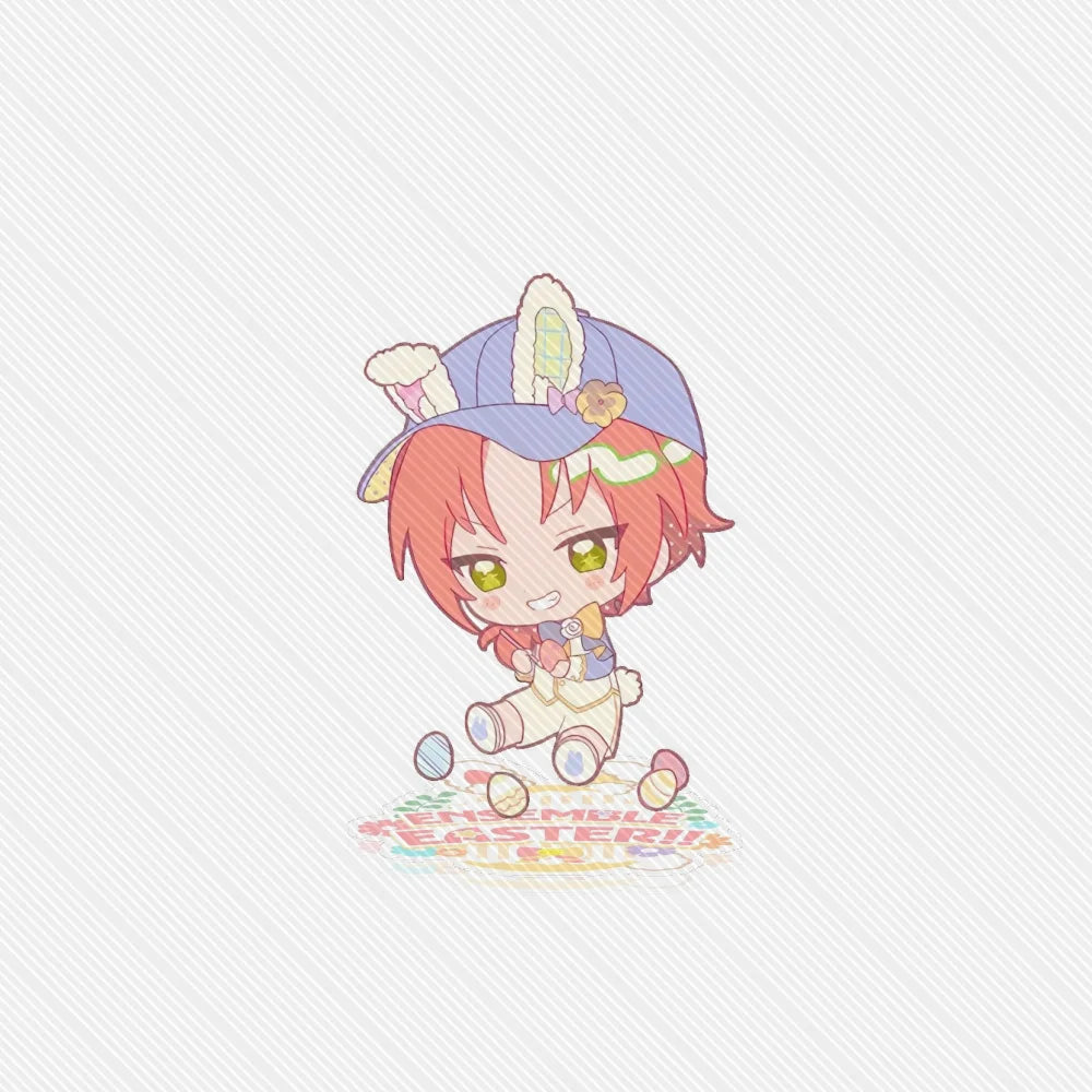10CM Game Ensemble Stars!! Modèle de support en acrylique de Pâques, décoration de bureau, personnages de cosplay, accessoires d'ornement, bons cadeaux de Noël