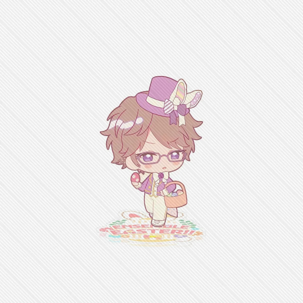 10CM Game Ensemble Stars!! Modèle de support en acrylique de Pâques, décoration de bureau, personnages de cosplay, accessoires d'ornement, bons cadeaux de Noël