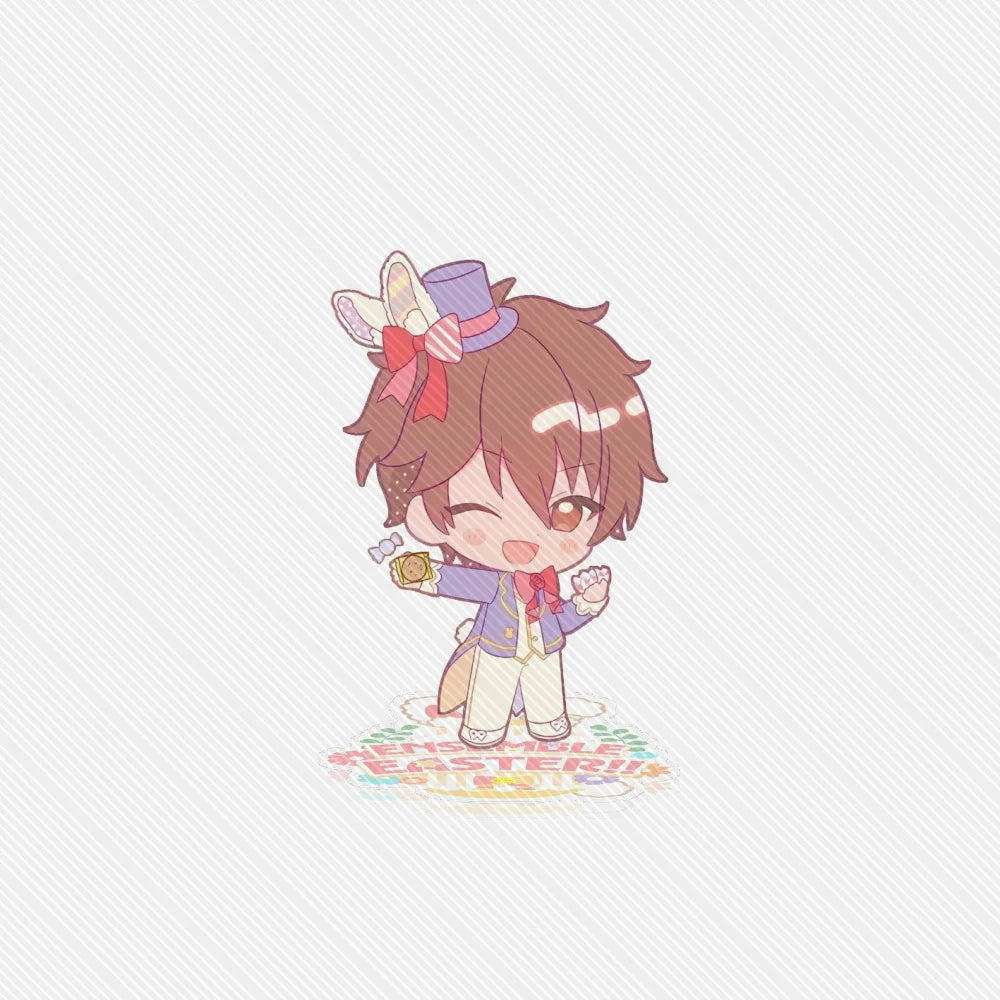 10CM Game Ensemble Stars!! Modèle de support en acrylique de Pâques, décoration de bureau, personnages de cosplay, accessoires d'ornement, bons cadeaux de Noël