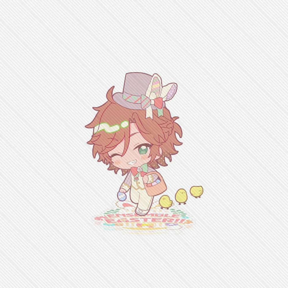 10CM Game Ensemble Stars!! Modèle de support en acrylique de Pâques, décoration de bureau, personnages de cosplay, accessoires d'ornement, bons cadeaux de Noël