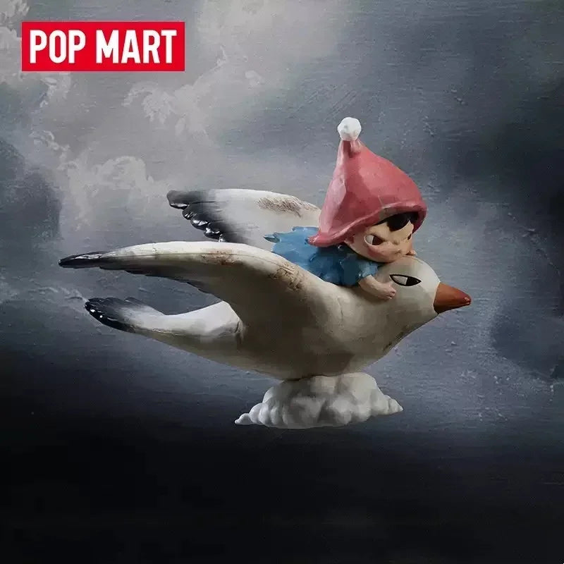 Produit Original Pop Mart - Série Hirono Big Family Combination - Figurines Mignonnes et Exquises - Cadeaux d'Anniversaire à Collectionner - En Stock