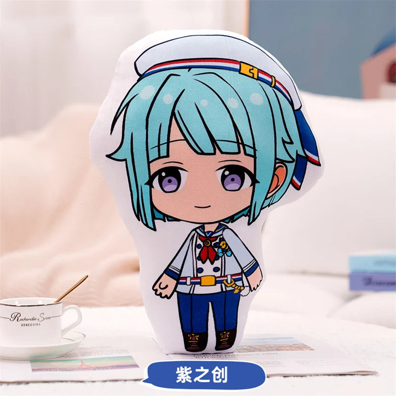 Ensemble d'étoiles en peluche, poupées en peluche, cadeau d'oreiller, beurre, Sakuma Rei Ritsu Ayase Mayoi ata ka Kagehira Itsuki Shu Sh37HajRob, 45cm