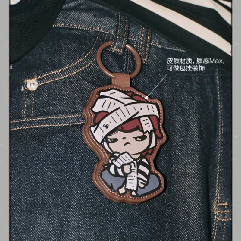 Pop Mart Shanghai édition limitée Hirono dépanneur série itinérante pendentif magnétique cadeau d'anniversaire Surprise à collectionner
