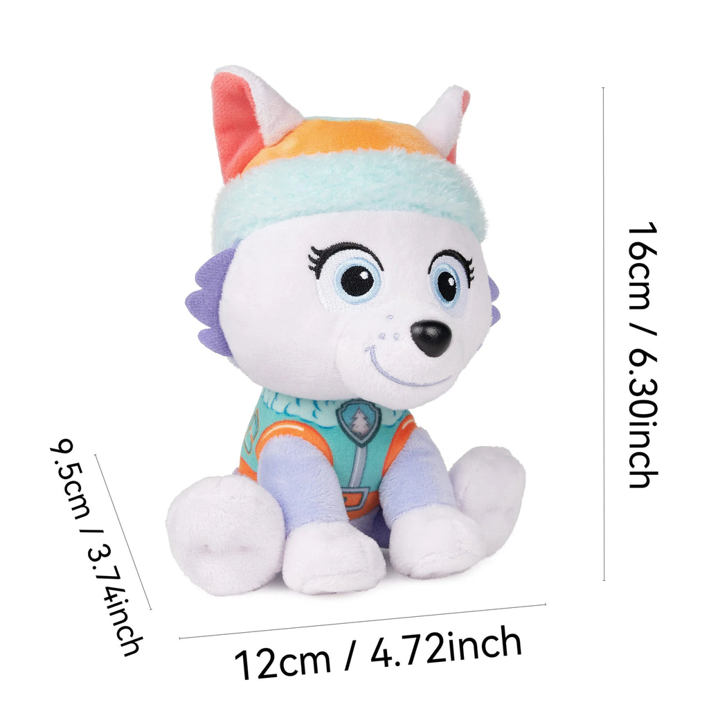 Peluche Pat'Patrouille 16,76 cm 6,6'' Anime Patrouille Cadeau d'anniversaire Jouet pour enfants Mignons Chase Skye Everest Rubble