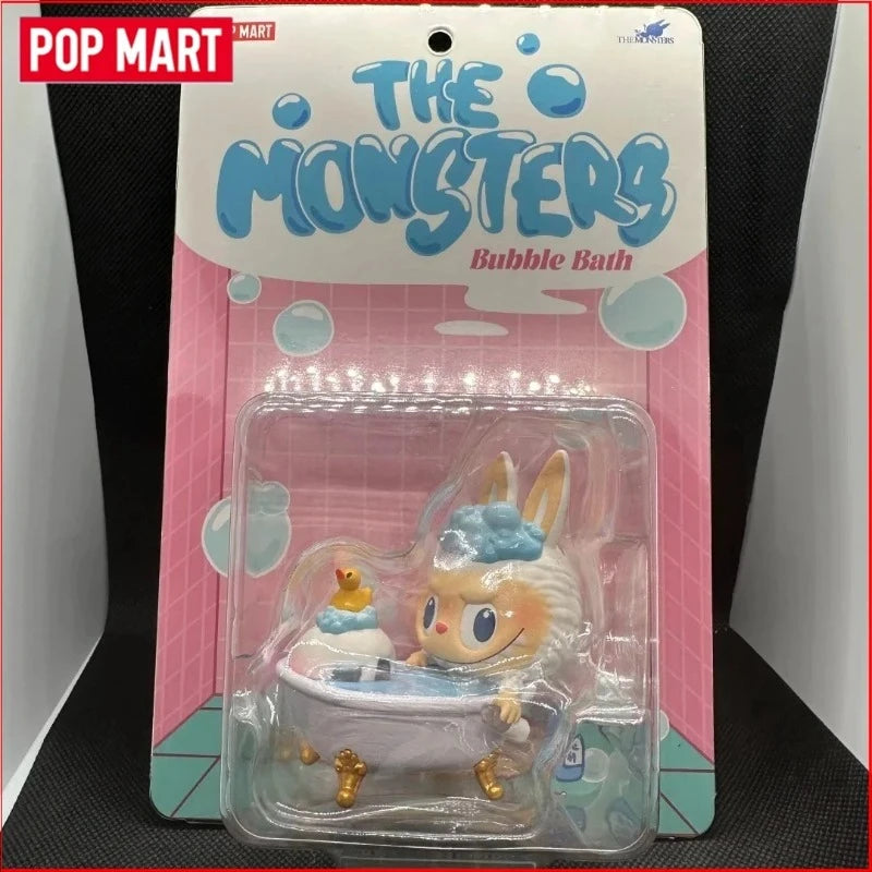 POP MART LABUBU Collection Limitée Elevator Début de la Série Field Trip Bob l'éponge Skateboard Sweet Clown