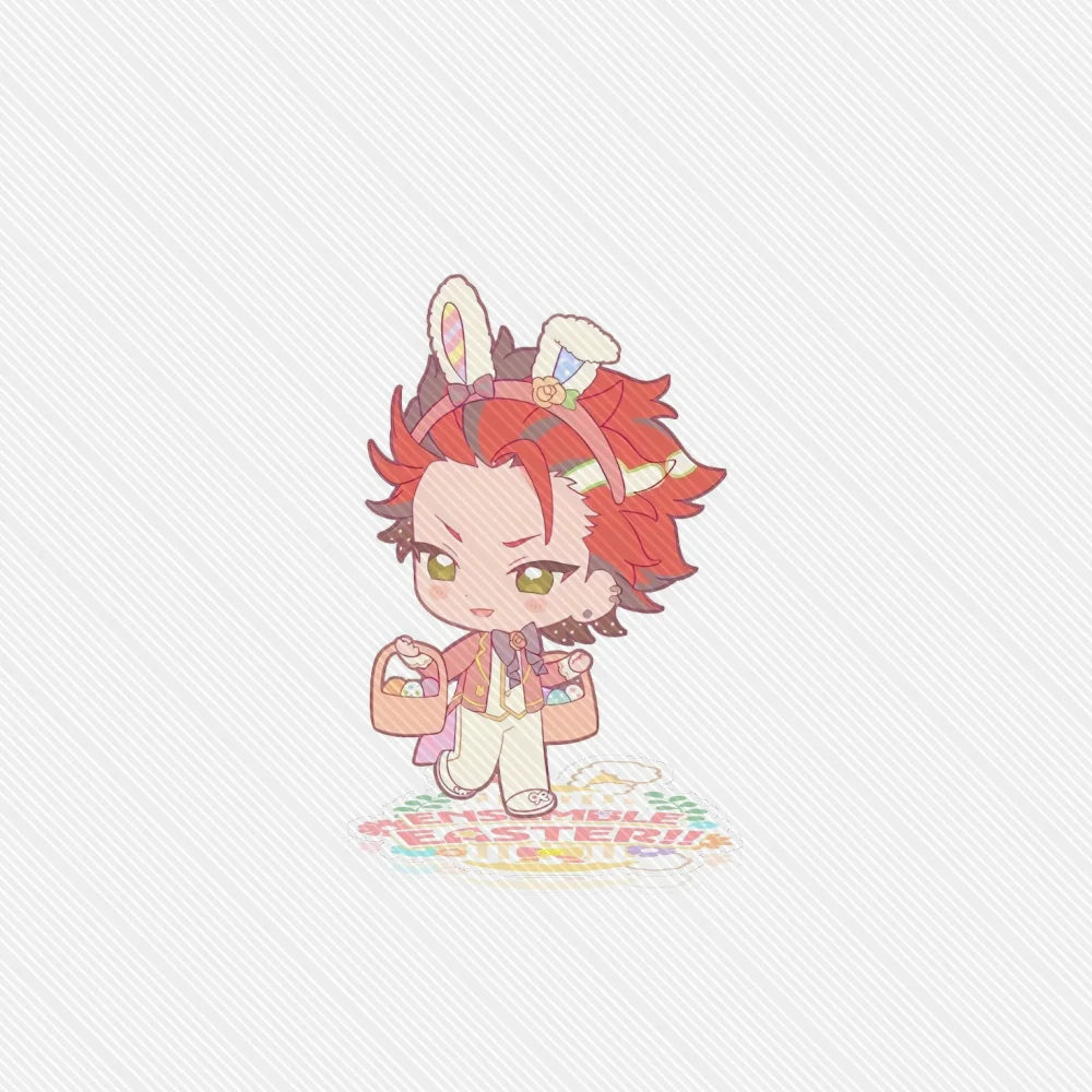 10CM Game Ensemble Stars!! Modèle de support en acrylique de Pâques, décoration de bureau, personnages de cosplay, accessoires d'ornement, bons cadeaux de Noël
