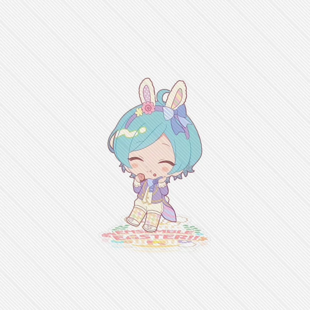 10CM Game Ensemble Stars!! Modèle de support en acrylique de Pâques, décoration de bureau, personnages de cosplay, accessoires d'ornement, bons cadeaux de Noël