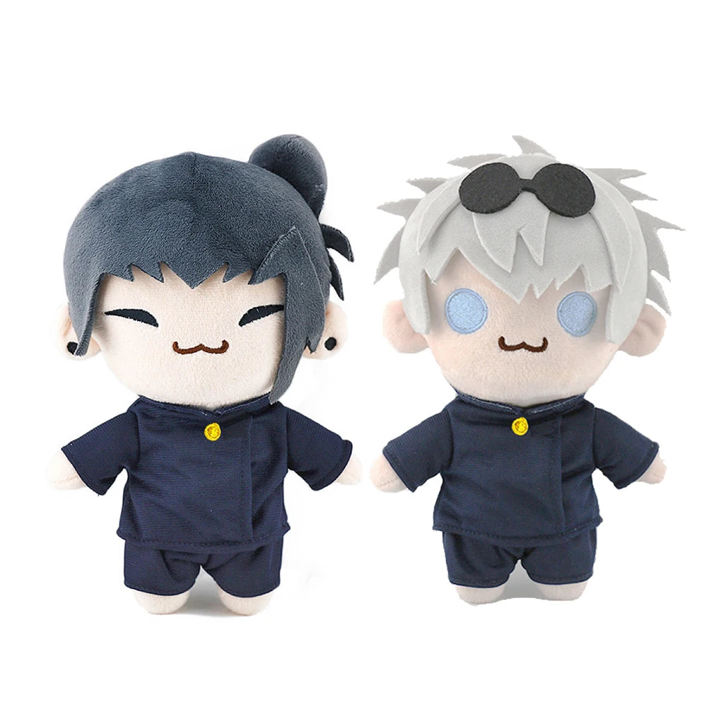 Kawaii Jujutsu Kaisen peluche jouet dessin animé jeu personnage Satoru Gojo Getou Suguru peluche poupée Jujutsu Kaisen poupée