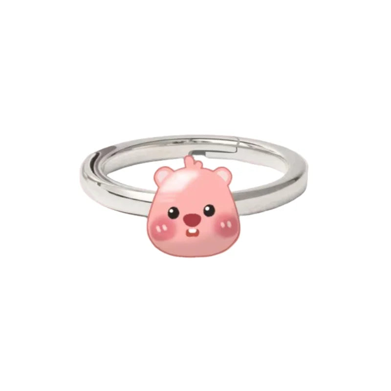 Haikyuu!! Kageyama KozumeKENMAS HinMiShoyo-Bague Ajustable pour Couple, Bijoux Périphpopularité Originaux, Cadeau d'Anniversaire