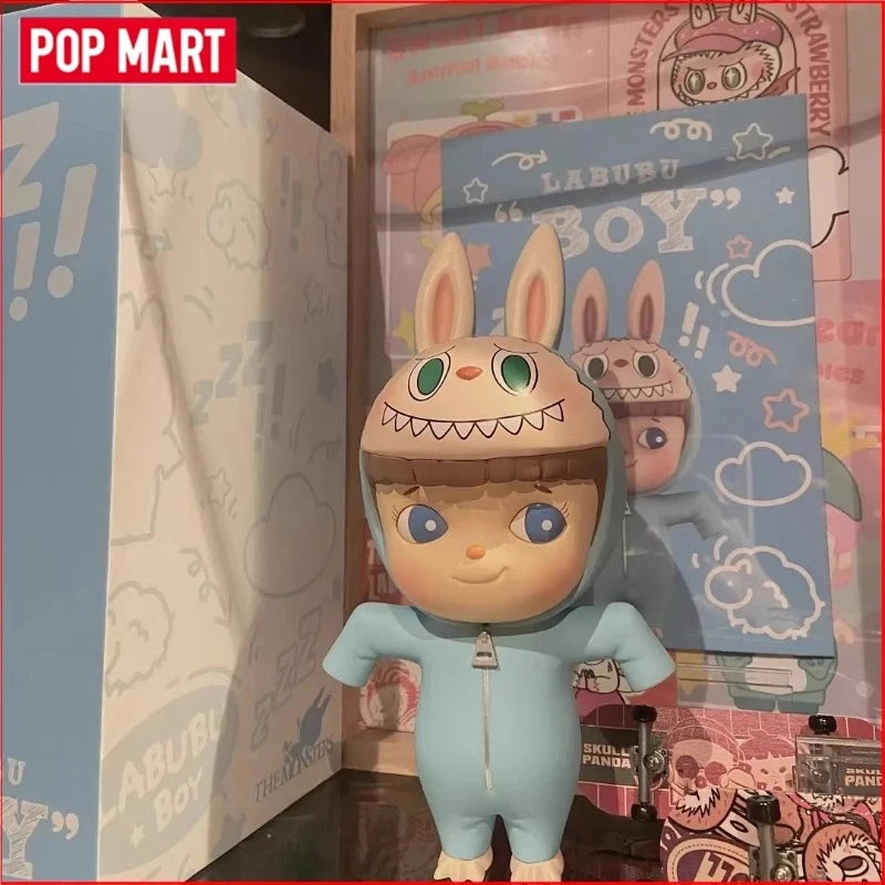 POP MART LABUBU Collection Limitée Elevator Début de la Série Field Trip Bob l'éponge Skateboard Sweet Clown