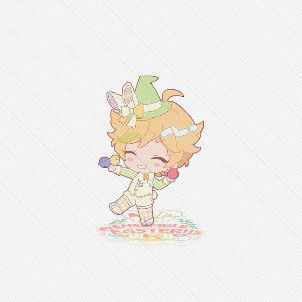 10CM Game Ensemble Stars!! Modèle de support en acrylique de Pâques, décoration de bureau, personnages de cosplay, accessoires d'ornement, bons cadeaux de Noël