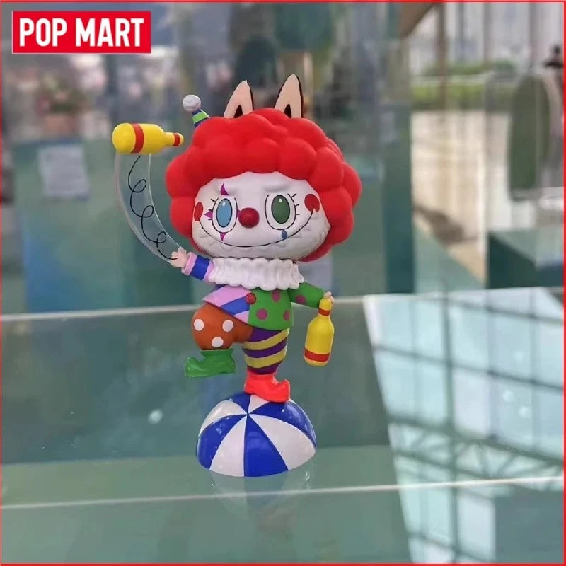 POP MART LABUBU Collection Limitée Elevator Début de la Série Field Trip Bob l'éponge Skateboard Sweet Clown