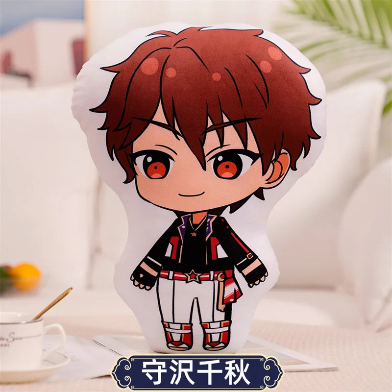 Ensemble d'étoiles en peluche, poupées en peluche, cadeau d'oreiller, beurre, Sakuma Rei Ritsu Ayase Mayoi ata ka Kagehira Itsuki Shu Sh37HajRob, 45cm
