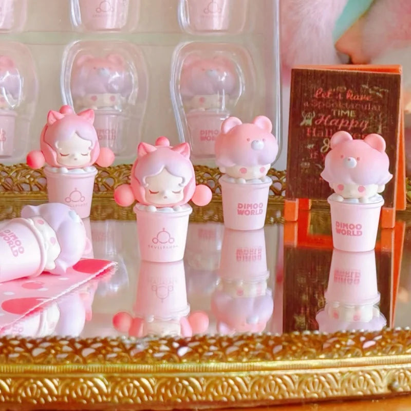 Figurine miniature POP MART SKULLPANDA Grain, édition limitée Taïwan, authentique, mignonne, objet de collection, jouet décoratif pour les fans, cadeau