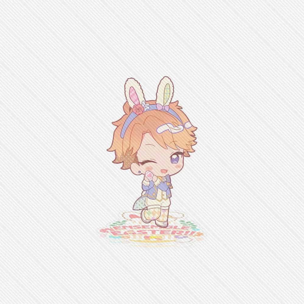 10CM Game Ensemble Stars!! Modèle de support en acrylique de Pâques, décoration de bureau, personnages de cosplay, accessoires d'ornement, bons cadeaux de Noël