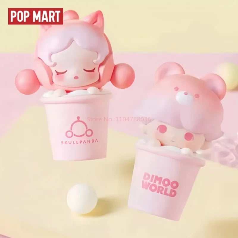 Figurine miniature POP MART SKULLPANDA Grain, édition limitée Taïwan, authentique, mignonne, objet de collection, jouet décoratif pour les fans, cadeau