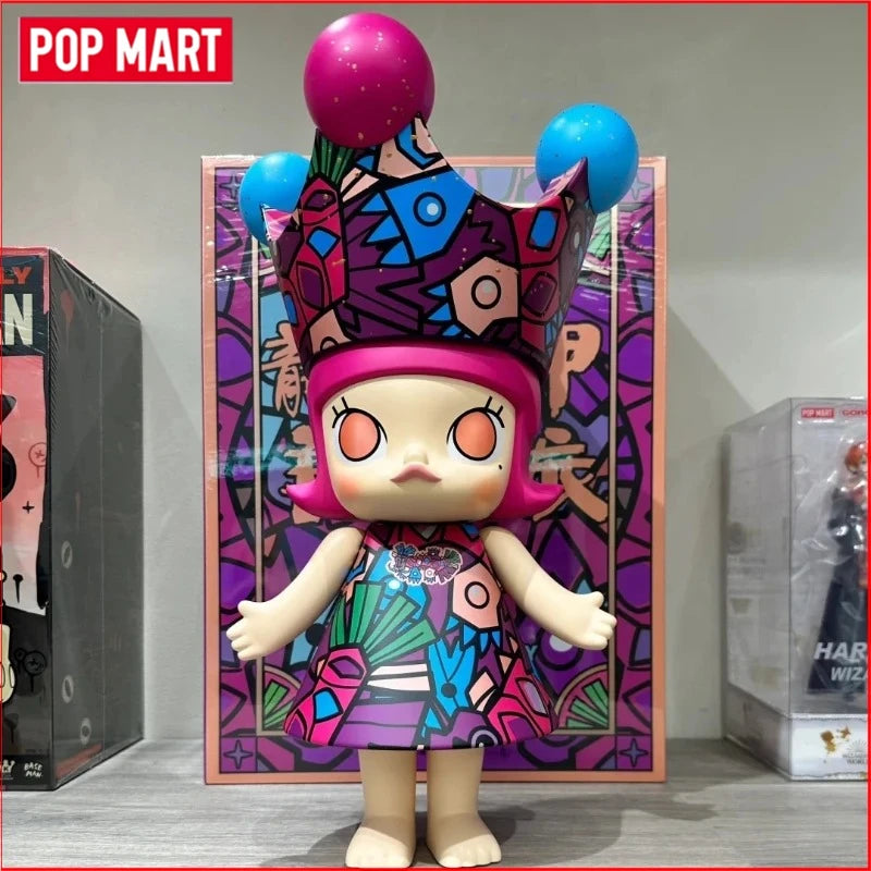 POP MART 400% ROYAL MOLLY SKULLPANDA Blanche-Neige Boule de Nénuphar Cœur Enfantin Princesse des Neiges Ornements Collection Cadeaux