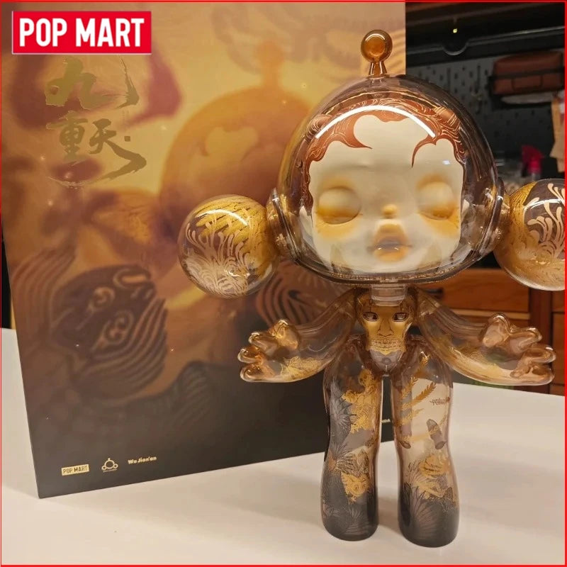 POP MART 400% ROYAL MOLLY SKULLPANDA Blanche-Neige Boule de Nénuphar Cœur Enfantin Princesse des Neiges Ornements Collection Cadeaux