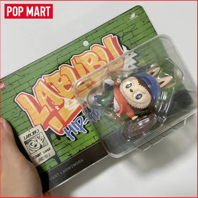 POP MART LABUBU Collection Limitée Elevator Début de la Série Field Trip Bob l'éponge Skateboard Sweet Clown