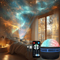 Veilleuse Projecteur Aurores Boréales LED 7 Couleurs – Ciel Étoilé Multicolore avec Télécommande