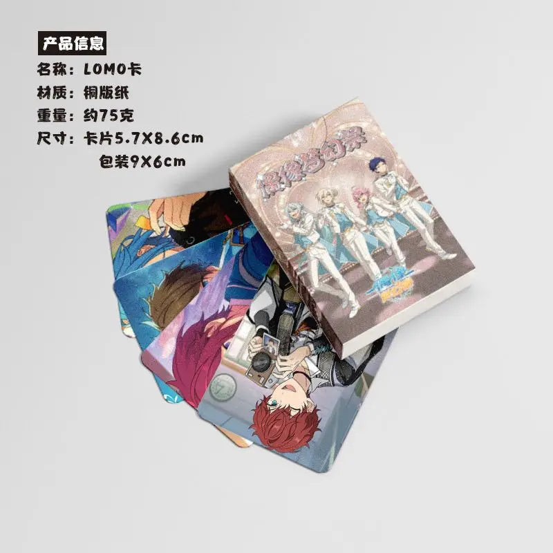 50 pièces/ensemble jeu Ensemble étoiles Laser Lomo carte-Sena Izumi Mika Kagehira cartes Photo holographiques Fans cadeau