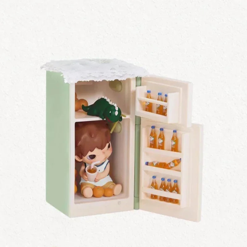 Produit Original Pop Mart - Série Hirono Big Family Combination - Figurines Mignonnes et Exquises - Cadeaux d'Anniversaire à Collectionner - En Stock