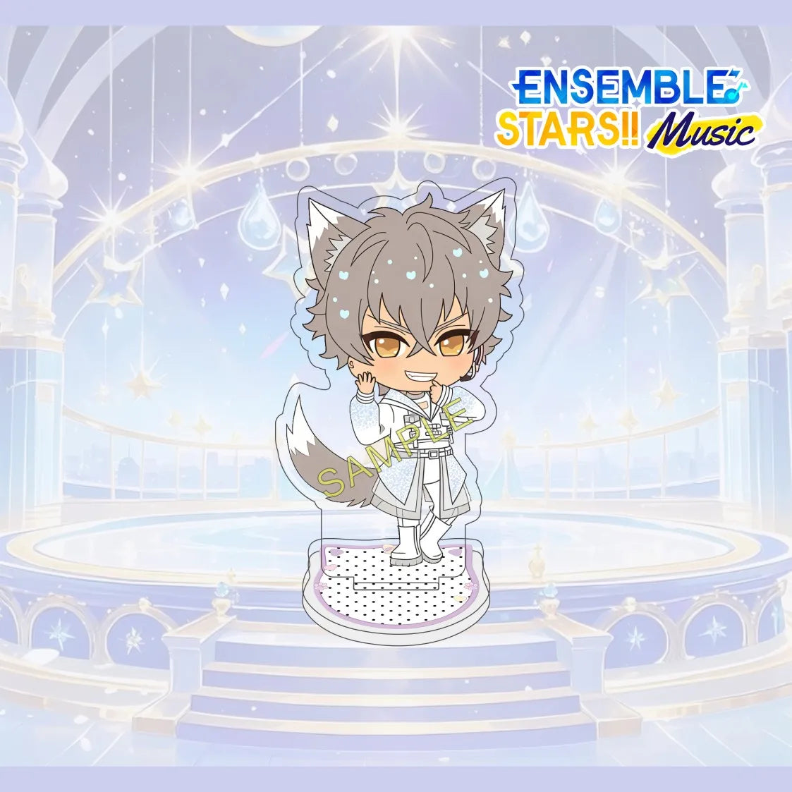 Figurine Acrylique 10 cm Ensemble Stars (Anime Game) – Personnage Complet Mignon – Décoration de Bureau – Collection Fan – Cadeau – Porte-clés
