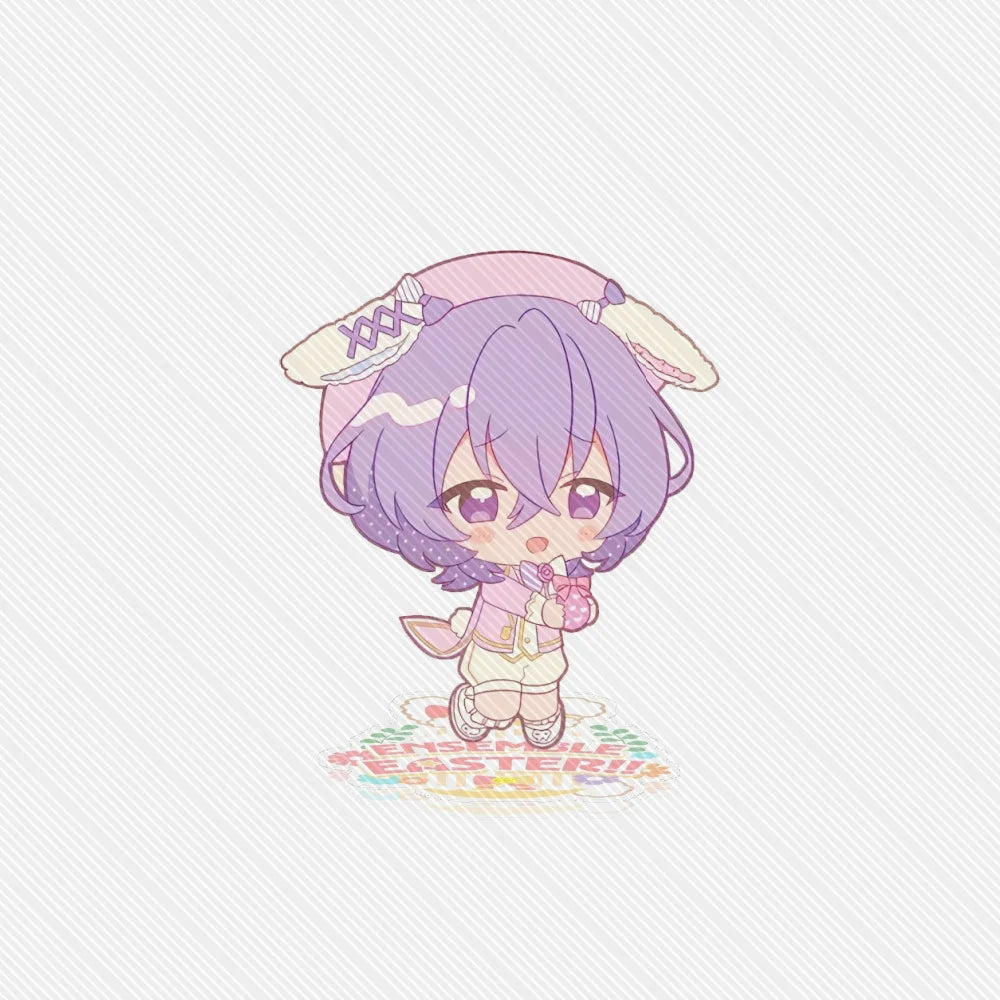 10CM Game Ensemble Stars!! Modèle de support en acrylique de Pâques, décoration de bureau, personnages de cosplay, accessoires d'ornement, bons cadeaux de Noël