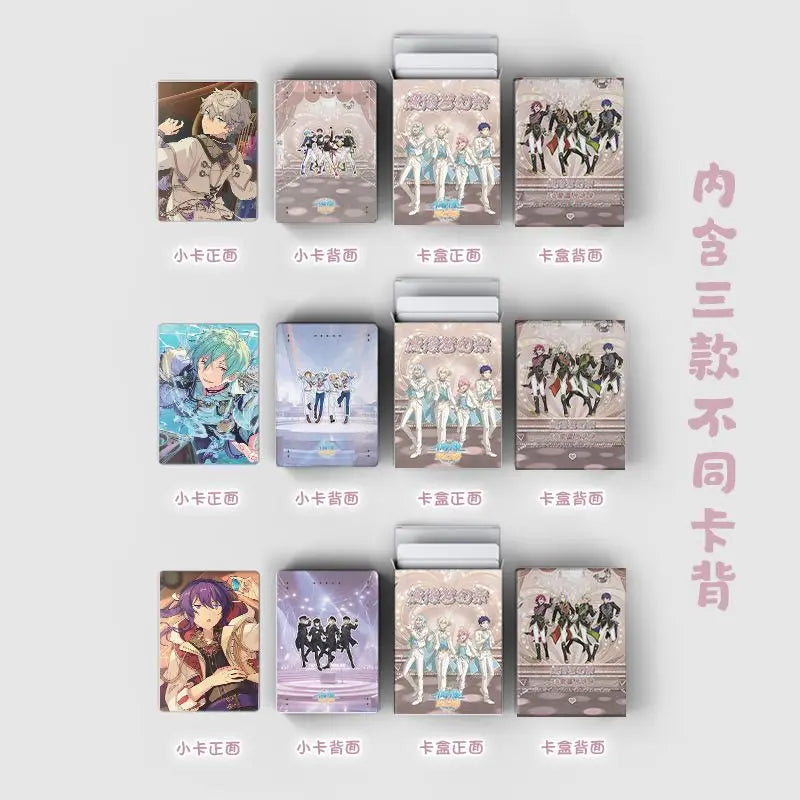 Ensemble de cartes Lomo Laser étoiles, 50 pièces, Sena Izumi Mika Kagehira HD, cartes photo pour Fans, cartes de Collection