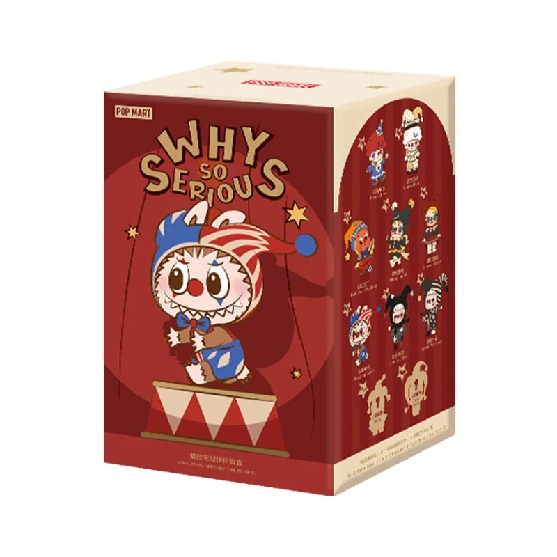 POP MART Original WHY SO SERIOUS Series Vinyl Dolls Mystery Blind Boxes Ornament Figurines For Desktop Decoration Birthday Gifts