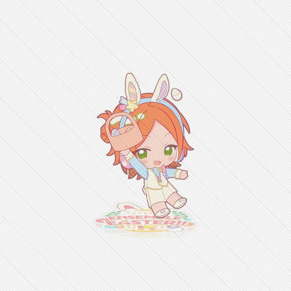 10CM Game Ensemble Stars!! Modèle de support en acrylique de Pâques, décoration de bureau, personnages de cosplay, accessoires d'ornement, bons cadeaux de Noël