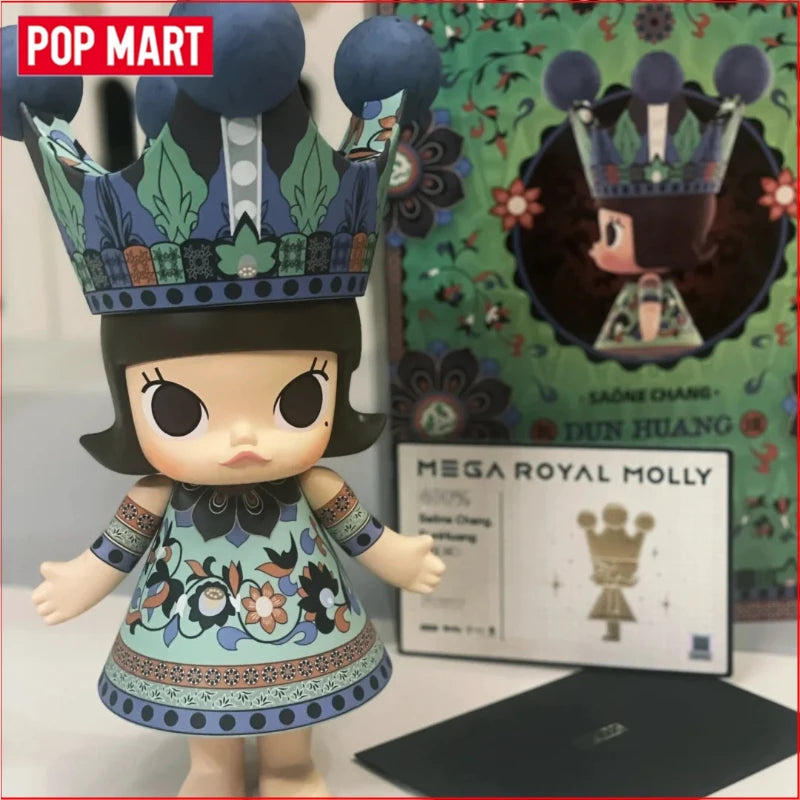 POP MART 400% ROYAL MOLLY SKULLPANDA Blanche-Neige Boule de Nénuphar Cœur Enfantin Princesse des Neiges Ornements Collection Cadeaux