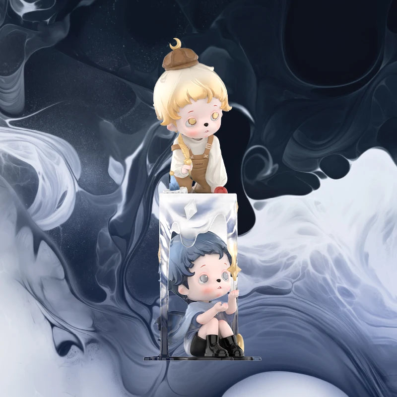 Figurine POP MART inosoul entre les flux