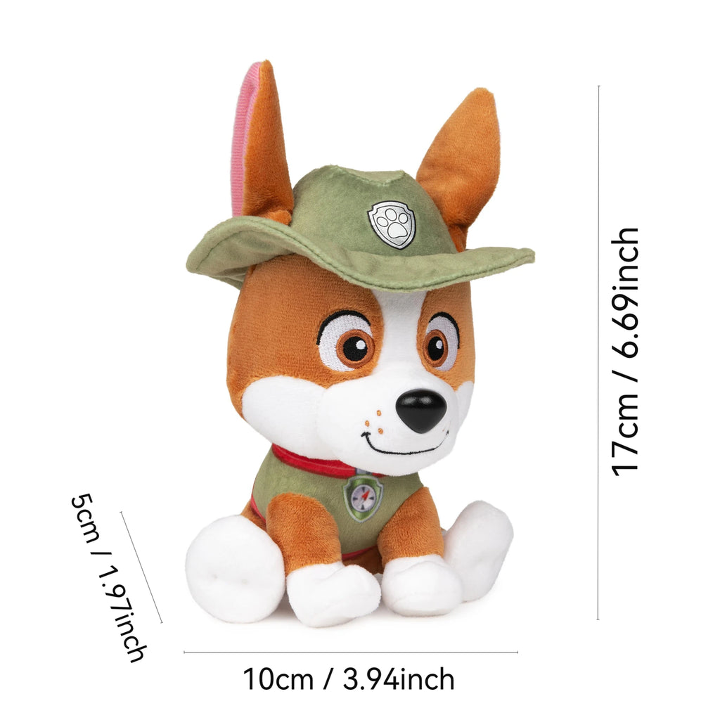 Peluche Pat'Patrouille 16,76 cm 6,6'' Anime Patrouille Cadeau d'anniversaire Jouet pour enfants Mignons Chase Skye Everest Rubble