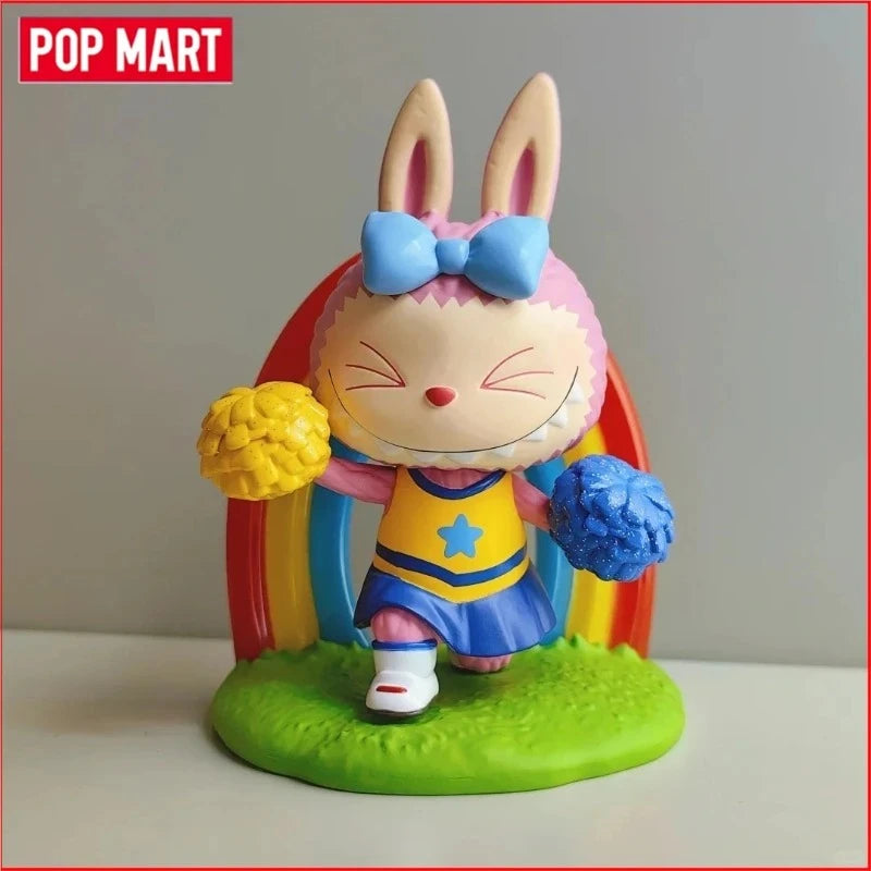 POP MART LABUBU Collection Limitée Elevator Début de la Série Field Trip Bob l'éponge Skateboard Sweet Clown