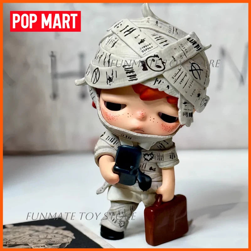 Nouvelle figurine authentique POP MART Hirono Tamed Wildgrass Series, boîte mystère tendance, poupée décorative, jouet de bureau, cadeau pour fille