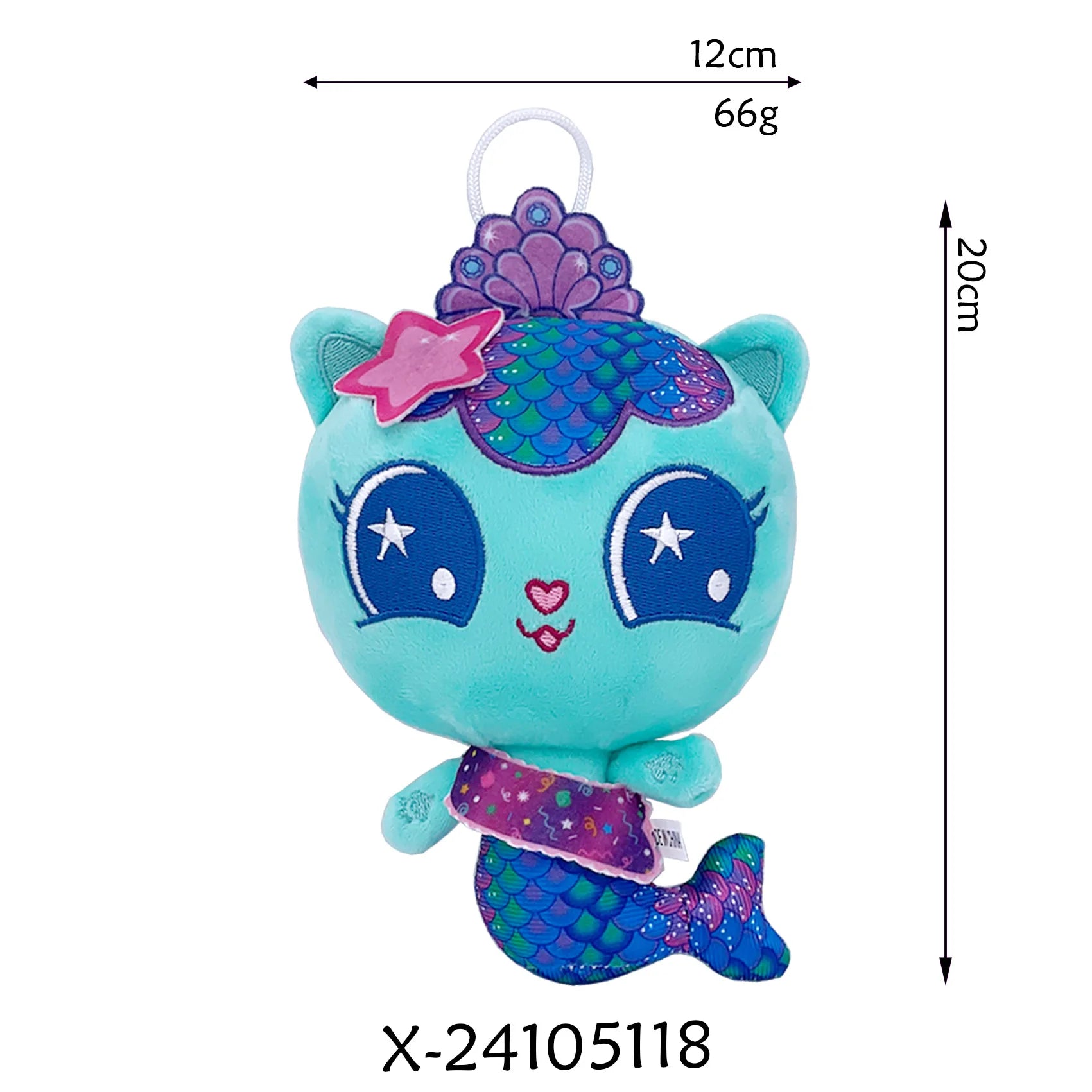 8 pièces Nouveaux porte-clés en peluche Maison de poupée Gabby, animaux en peluche Mercat, chat souriant, chat de voiture, chat câlin, cadeau d'anniversaire pour fille Gaby